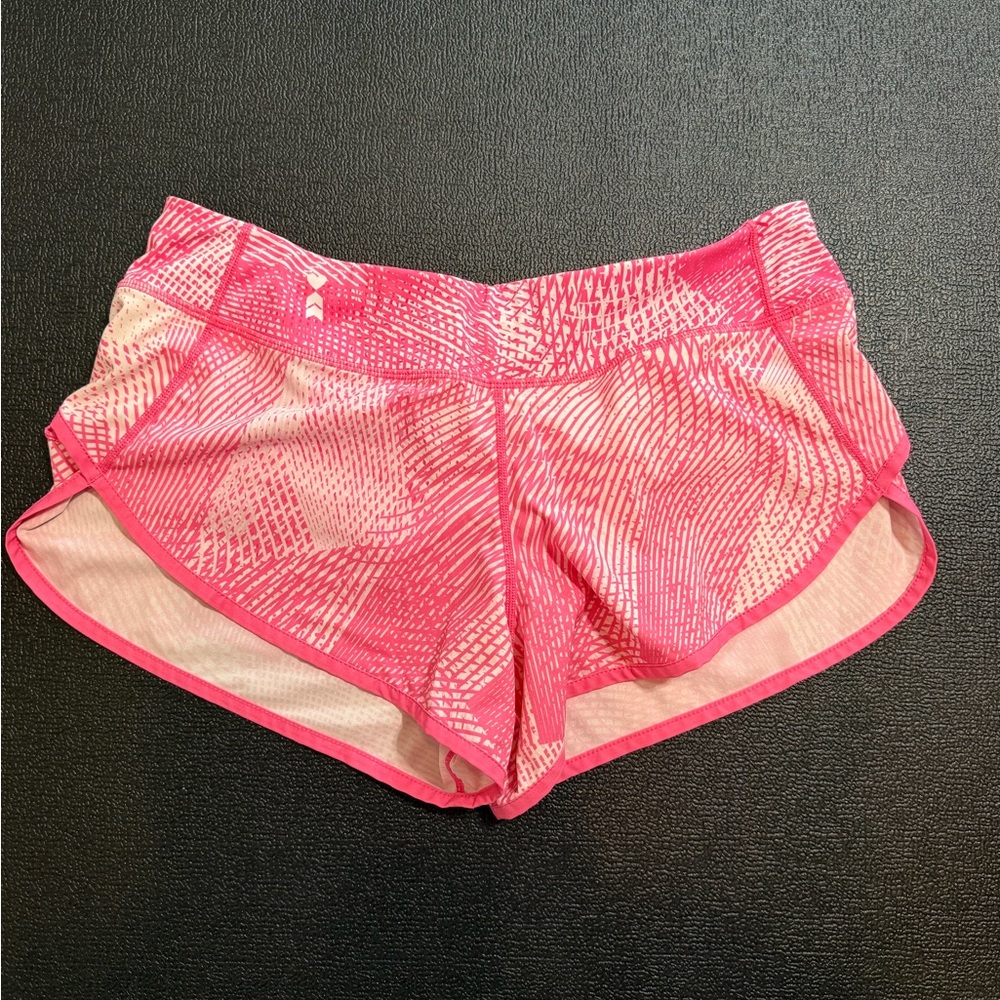 Coeur Crystallized Pink Women's Athletic Shorts